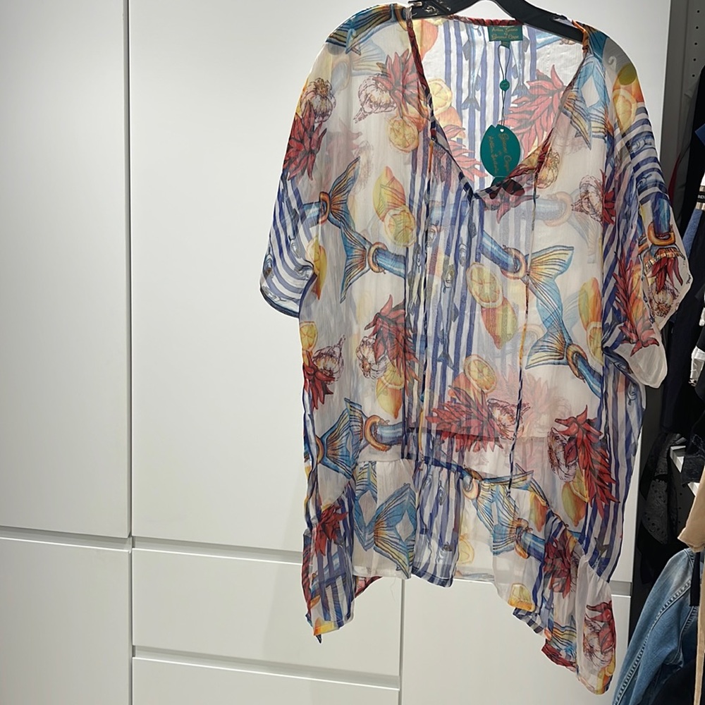 Sheer Tunic new with tags